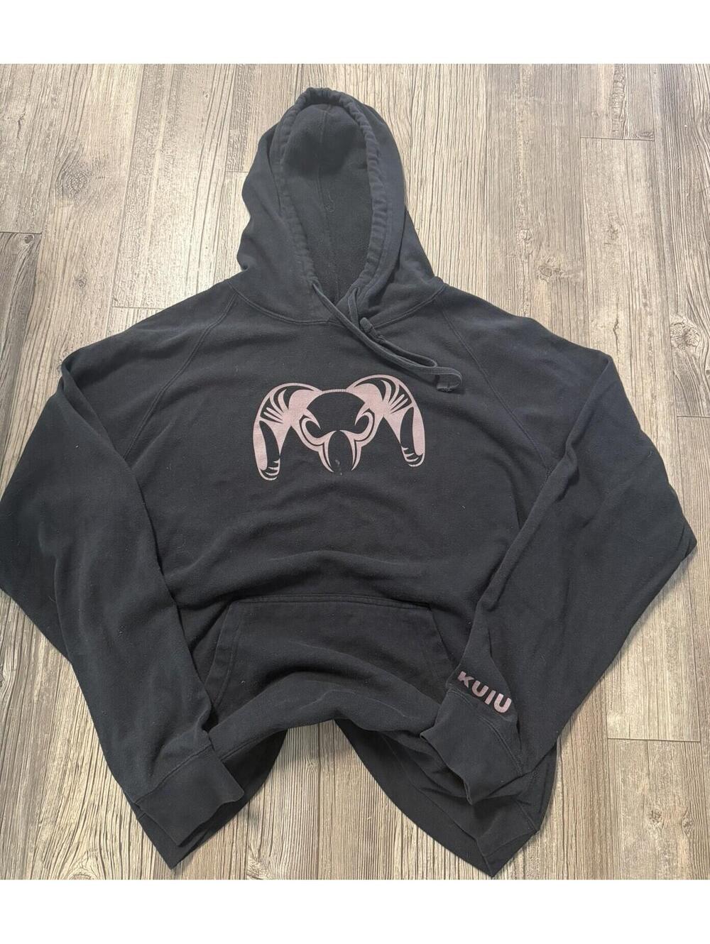 KUIU Black Big Ram hoodie Sz XL
